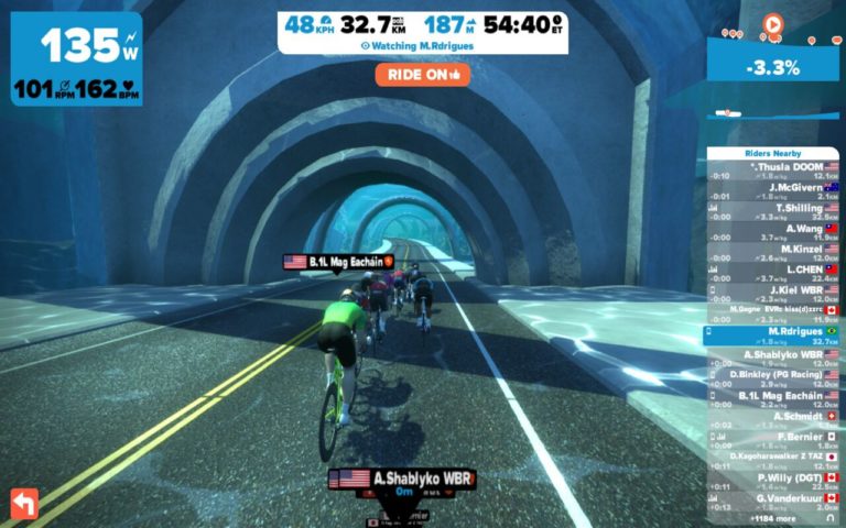 Zwift, treinar jogando videogame!