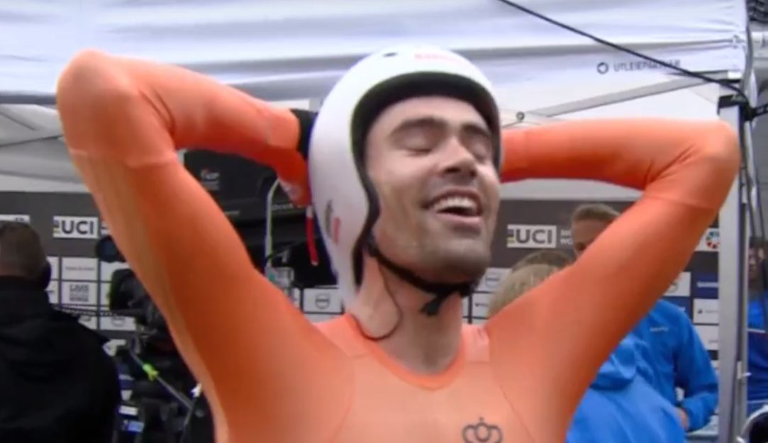 Tom Dumoulin vence mundial de contra relógio!