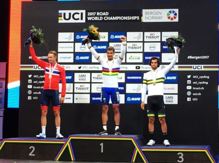 Sagan Tricampeão mundial de ciclismo de estrada!