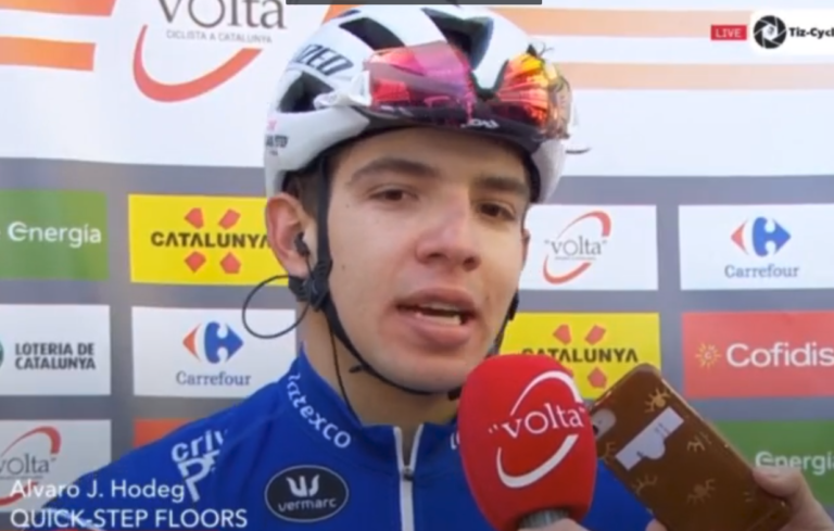 Colombiano Alvaro Hodeg vence na abertura da Volta a Catalunha