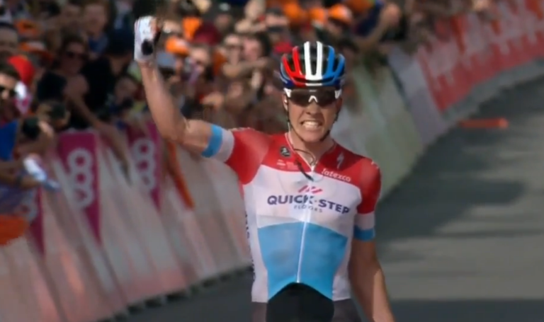 Bob Jungels vence a Liege Bastogne Liege pela QuickStep