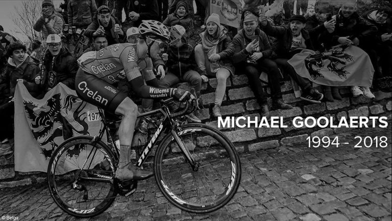 Michael Gooelarts falece após queda em Roubaix.