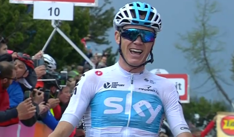 Froome vence no Zoncolan