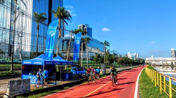Ciclovia do Rio Pinheiros tem apoio gratuito aos ciclistas nos próximos quatro finais de semana