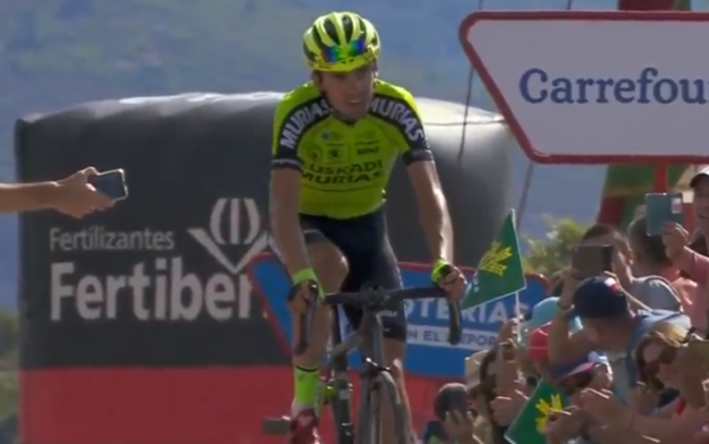Herrada mantem a camisa, Quintana vai bem em chegada ao alto na Vuelta