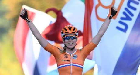 Anna van der Breggen ataca ao modo Froome para vencer mundial de ciclismo feminino!