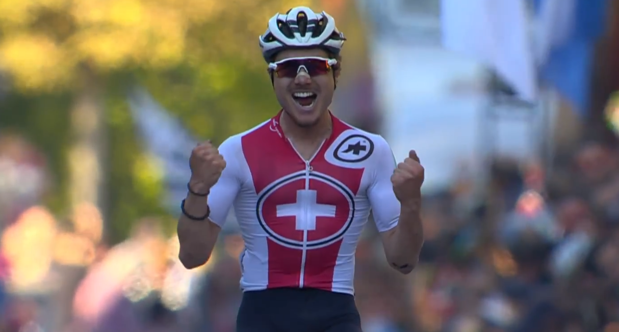 Em final espetacular suíço Hirschi  vence Mundial de Ciclismo Sub23