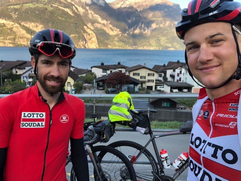 A ultima fuga! Thomas De Gendt e Tim Wellens “de férias” fazem uma ciclo-viagem!