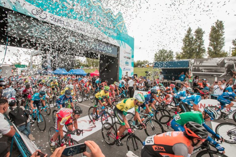 A seleção brasileira de ciclismo na Vuelta  a San Juan