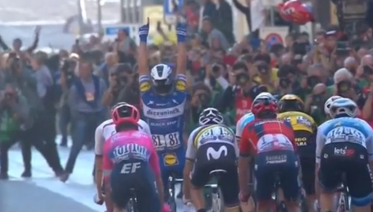 Alaphilippe vence Milão Sanremo em sprint!