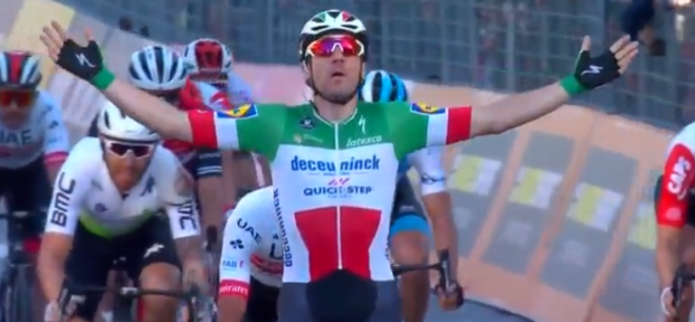 Elia Viviani bate Sagan na Tirreno Adriático