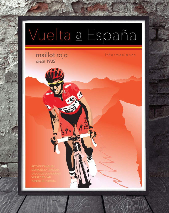 Poster da Vuelta, arte por GT Artworx
