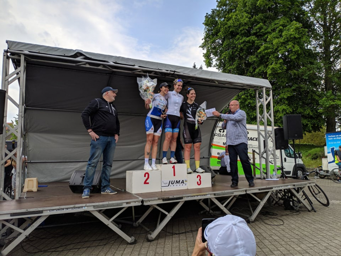 Polegatch é vice em Everberg pela Copa de Ciclismo Feminino Belga