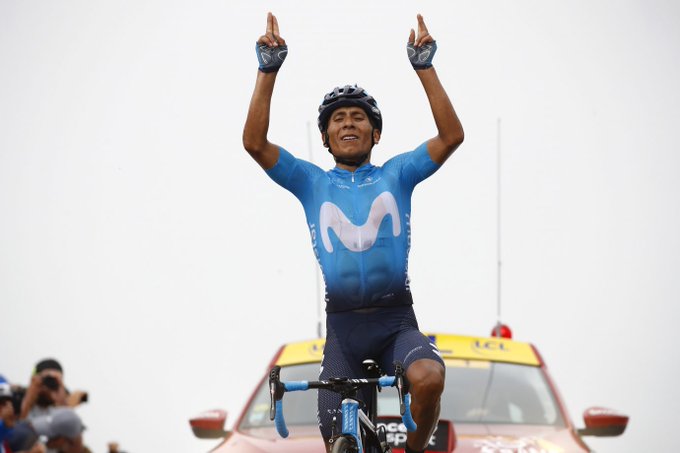 Nairo Quintana vence etapa fantástica no Tour de France