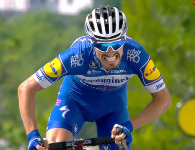 Barba cabelo e bigode! Alaphilippe vence etapa e combatividade!