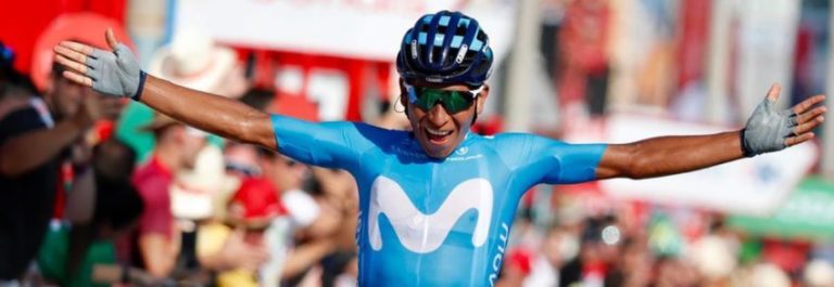 Nairo Quintana vence na Vuelta e veste camisa verde!