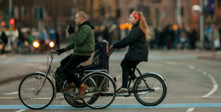 Copenhague atinge marca de 5x mais bicicletas que carros