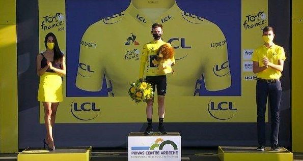 Wout van Aert vence sprint no Tour de France, Alaphilippe é punido e perde camisa amarela!