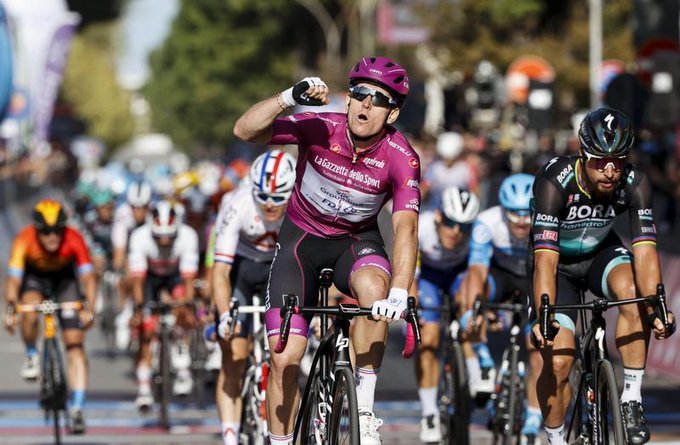 Terceira vitória de Arnaud Démare no Giro 2020!