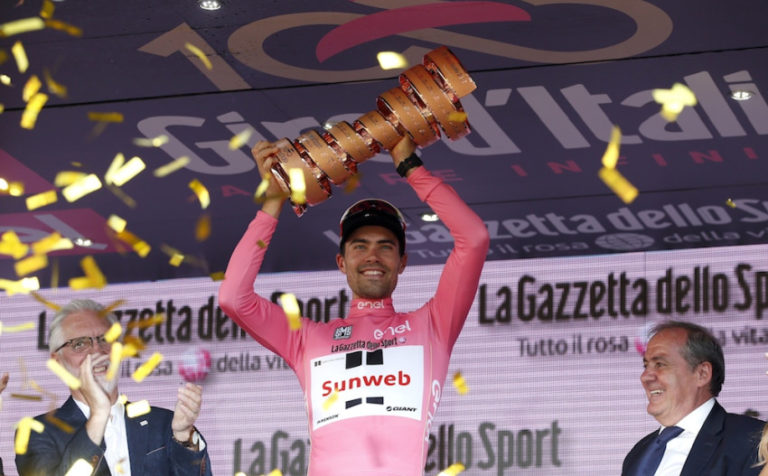 Tom Dumoulin dá um tempo do ciclismo!