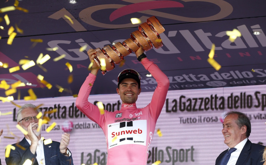 Tom Dumoulin vence Giro d'Italia | AP Photo/Antonio Calanni