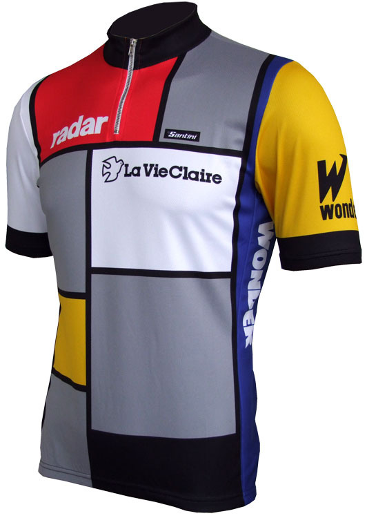 La Vie Claire jersey – Wonder, Radar, Look edition