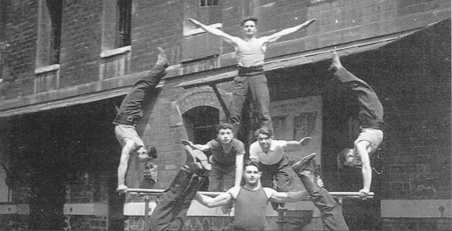 Robert Marchand fez parte da equipe francesa campeã de ginástica em 1933 | Arquivo Pessoal
