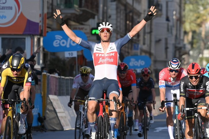 Jasper Stuyven vence a Milano Sanremo!