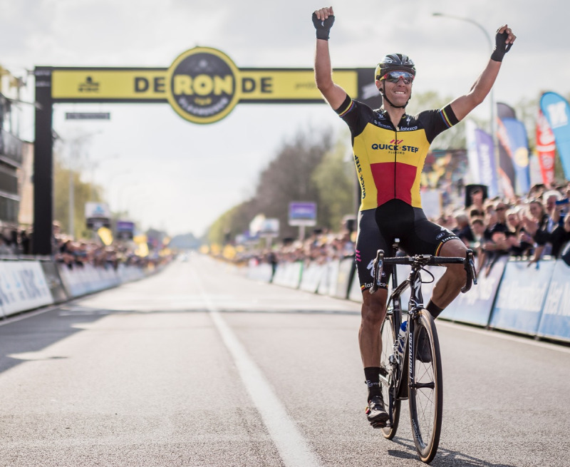 Philippe Gilbert vence a Ronde van Vlaanderen 2017 | Foto Tim De Waele, divulgação Flanders Classics