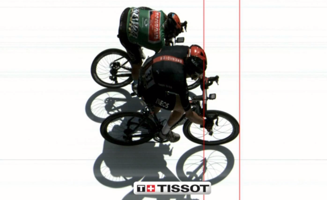 Photo Finish Etapa 5 Criterium du Dauphine | Pelote Ciclismo | Foto Tissot
