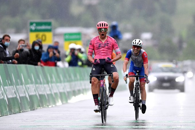Stefan Bissegger vence no Tour de Suisse | Foto Tim de Waele/Getty