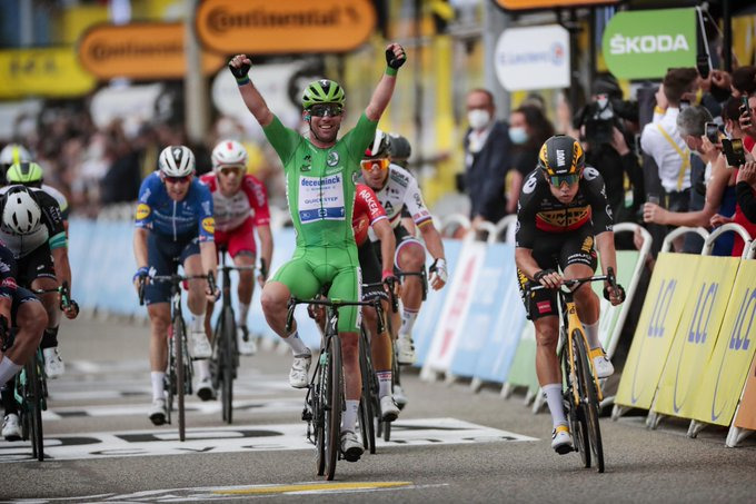 Mark Cavendish vence no Tour de France | Foto Getty