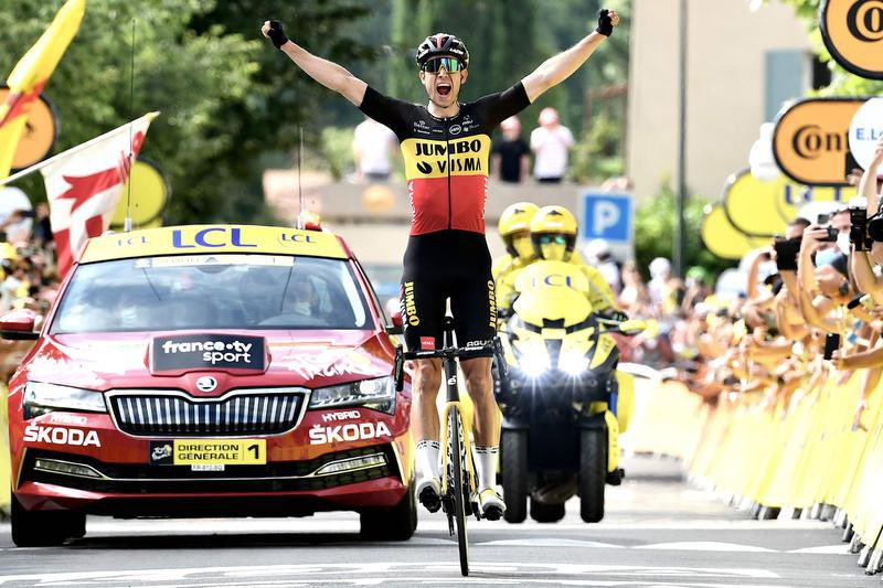 Wout Van Aert vence Etapa Rainha do Tour de France 2021 | Foto AFP