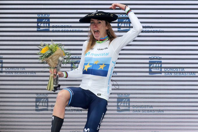 Annemiek van Vleuten, vencedora da Clássica San Sebastian 2021 | Foto Diário Vasco