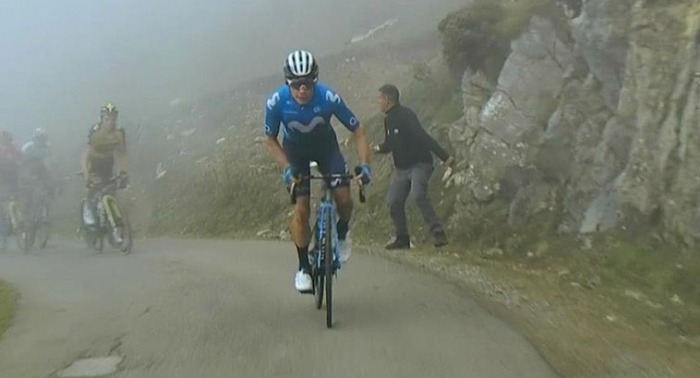 Superman Lopez ataca na Vuelta | Captura TV