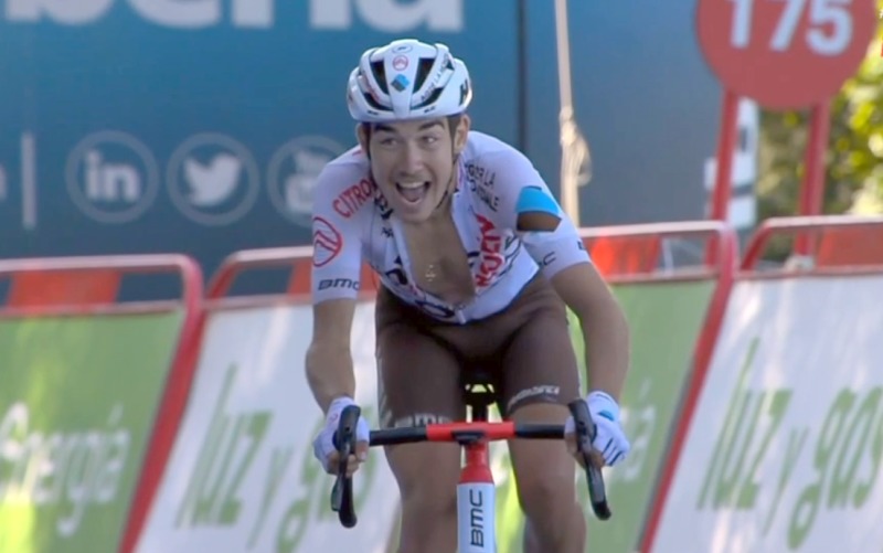 Champoussin vence na Vuelta | Captura TV