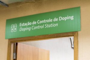 Estação de Controle de Doping | Foto Douglas Mills - NYT