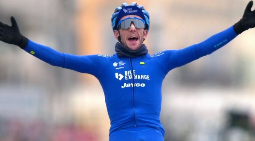Simon Yates, vencedor da etapa na Paris Ncie | Captura TV
