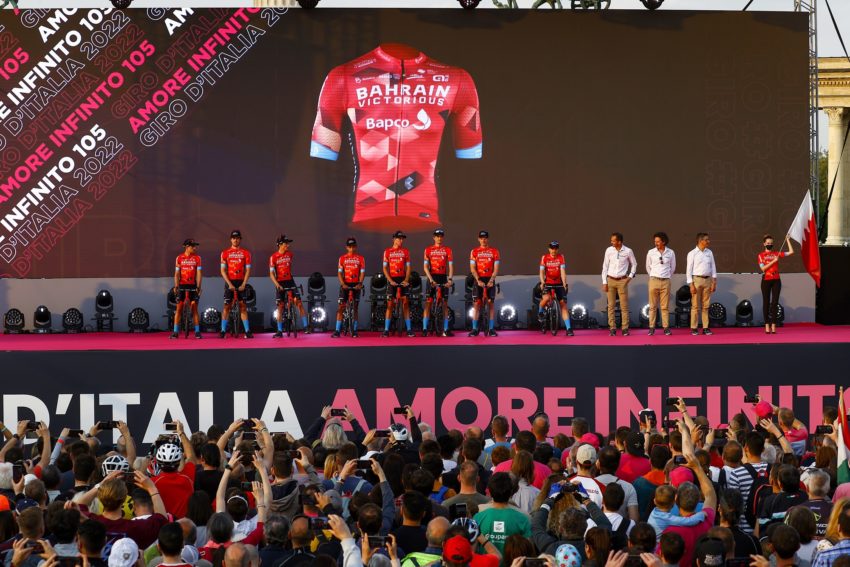 Apresentação das Equipes do Giro 2022 | Foto RCS