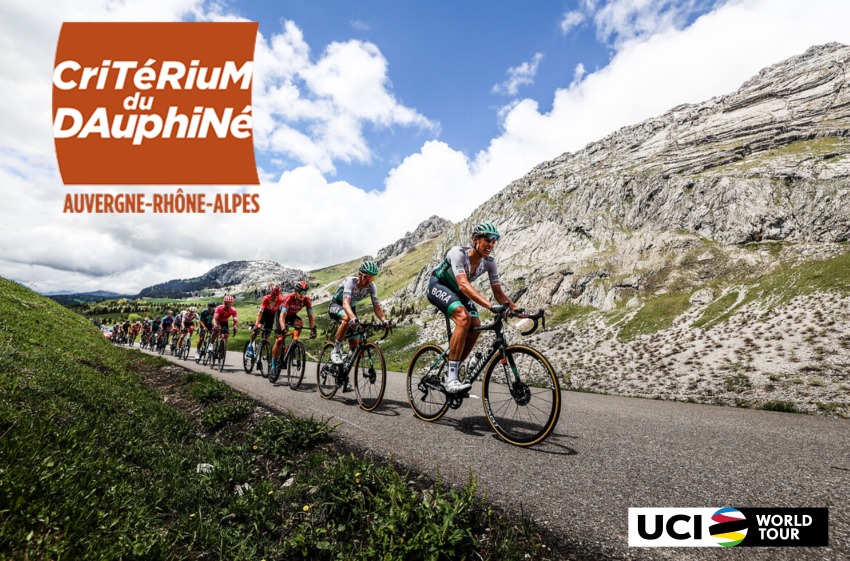 Ciclistas no Critérium du Dauphiné 2021 - Foto ASO / Fabien Boukla