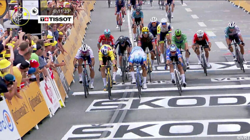 Dylan Groenewegen vence no Tour de France | Foto @Belga