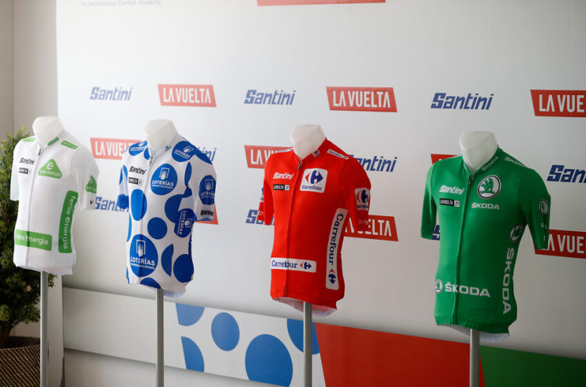 Camisas em Disputa na Vuelta 2022