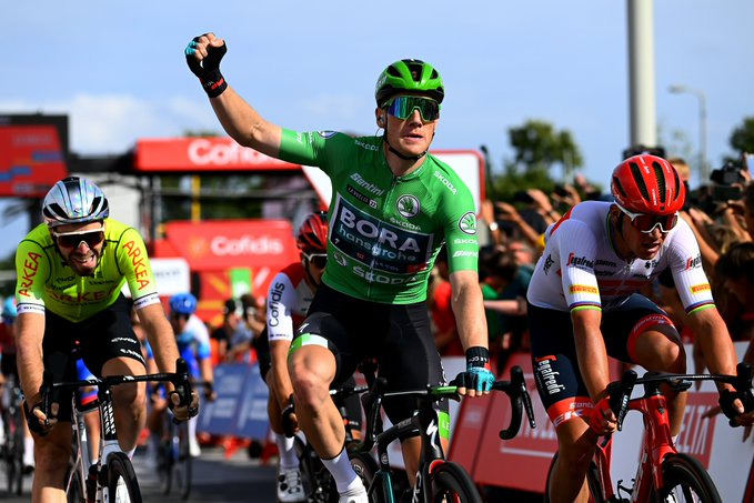 Sam Bennett vence na Vuelta | Foto @Belga