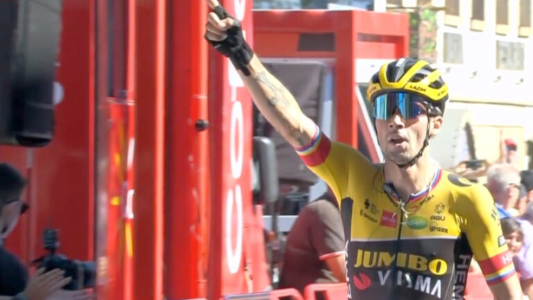 Roglic vence e assume a liderança da Vuelta!