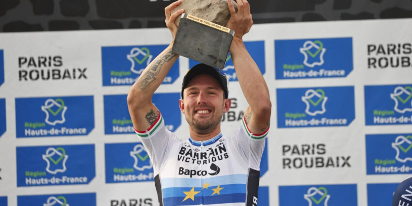 Sonny Colbrelli vence a Paris-Roubaix 2021 | Foto Sprintcycling