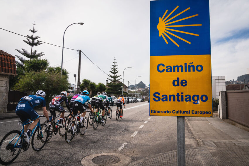 Trecho do Caminho de Santiago Compostela percorrido pela disputa de ciclismo | Foto Divulgação