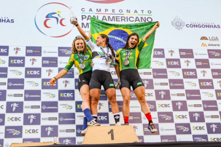 Corrida de eliminação tem domínio brasileiro no Pan Americano de MTB