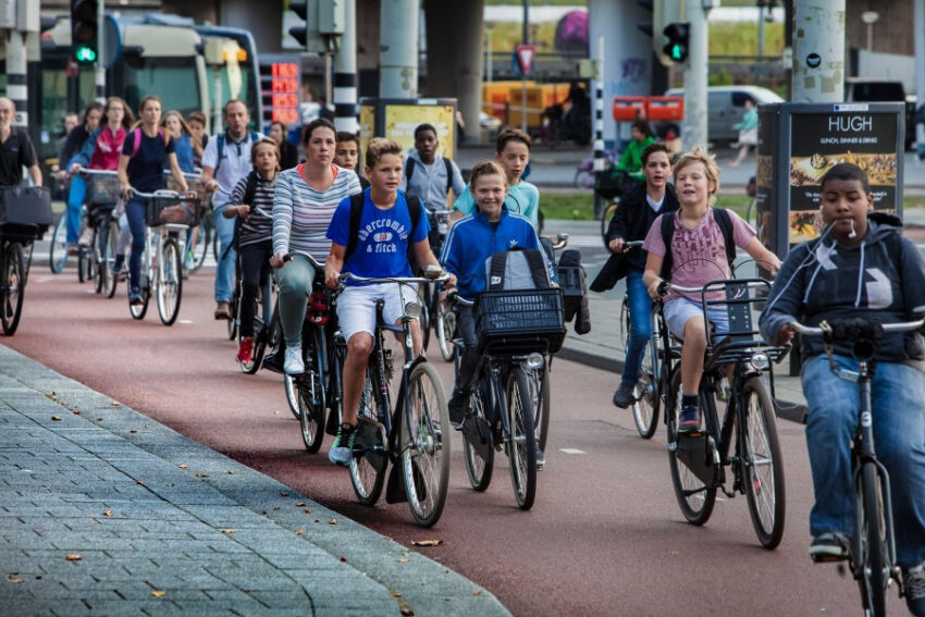 Uso da bicicleta como meio de transporte nos Países Baixos | Foto Dutch Cycling Embassy