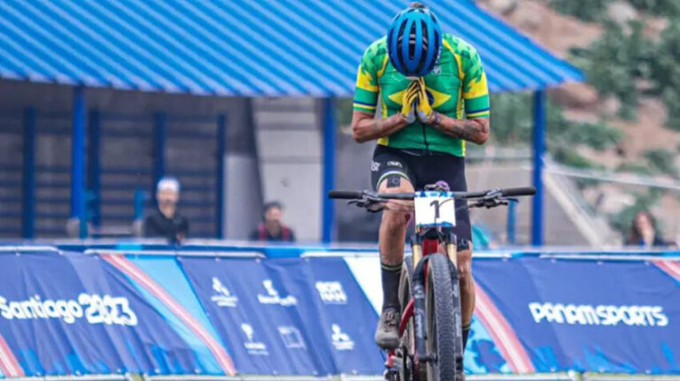 Ciclismo conquista medalhas no Pan de Santiago