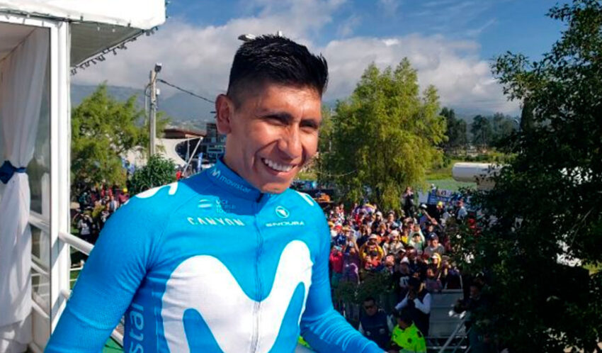 Nairo Quintana ciclista da Movistar | Foto Movistar